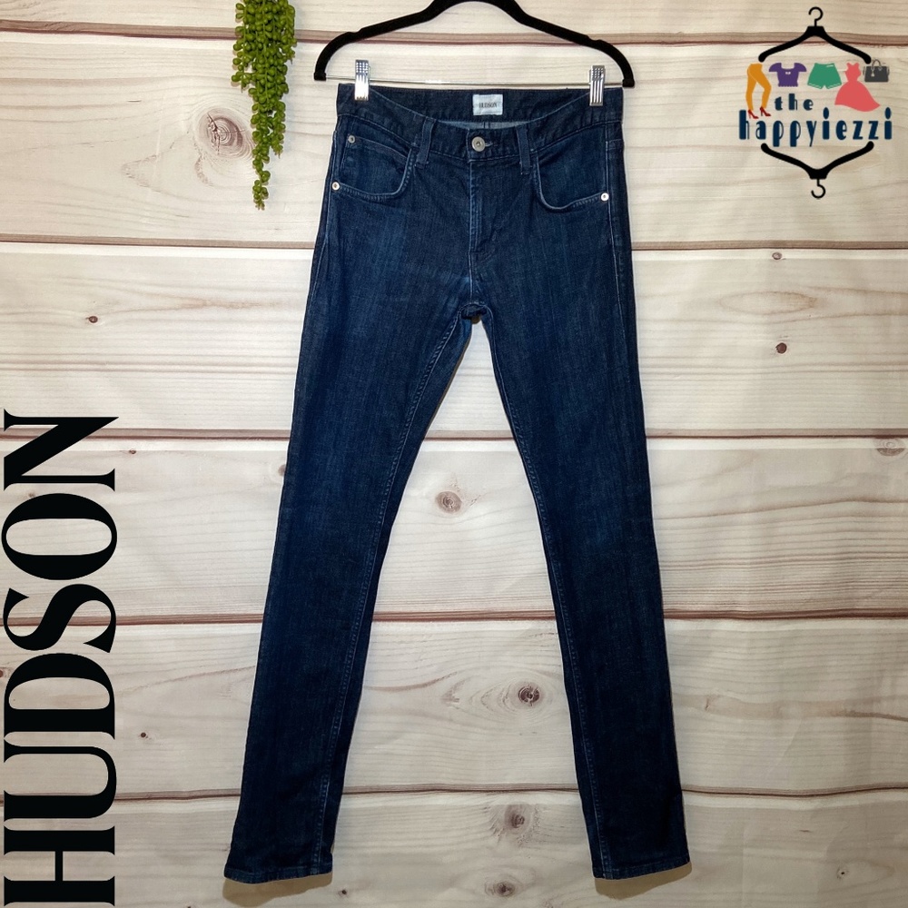 HUDSON Blake Slim Straight Leg Zip Fly Jeans 28